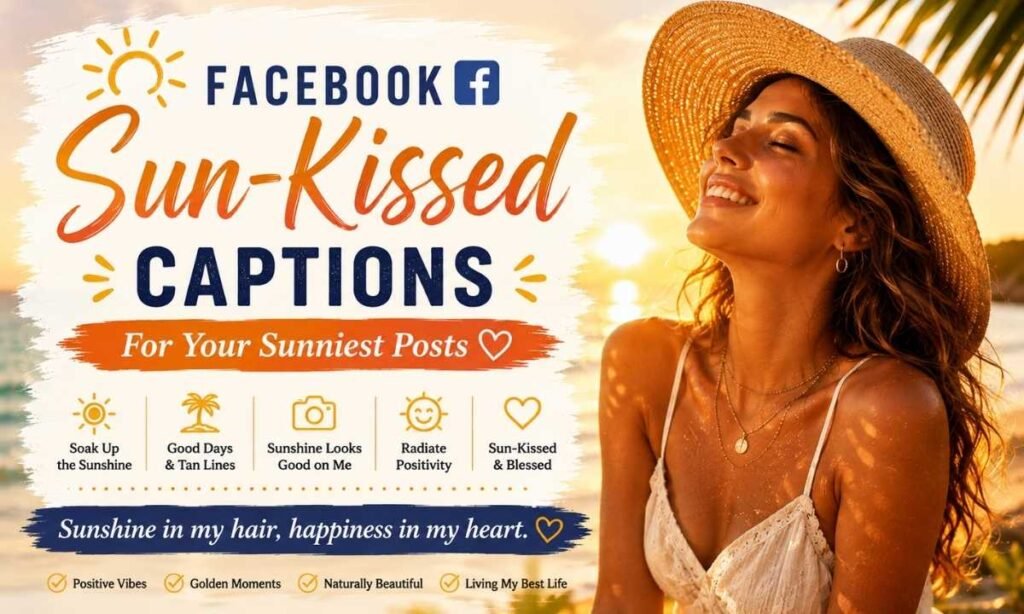 Facebook Sun-Kissed Captions
