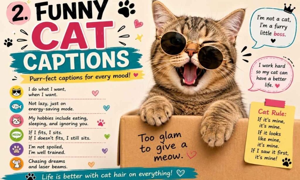 Funny Cat Captions