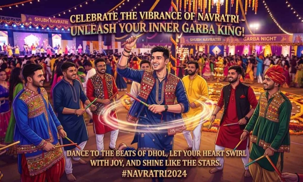 Navratri Captions for Instagram for Boy