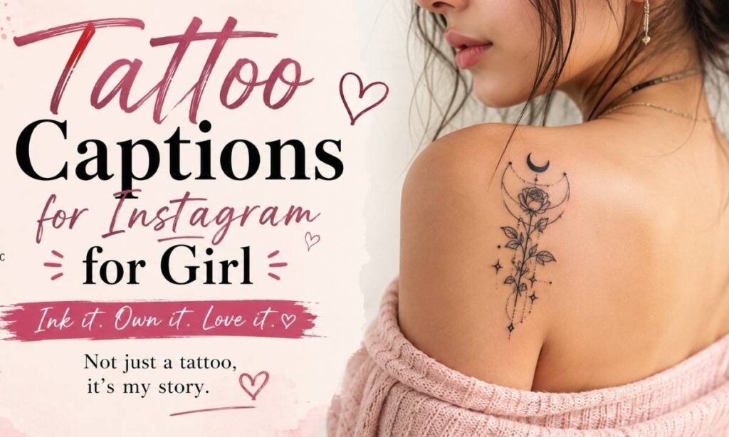 Tattoo Captions for Instagram for Girls