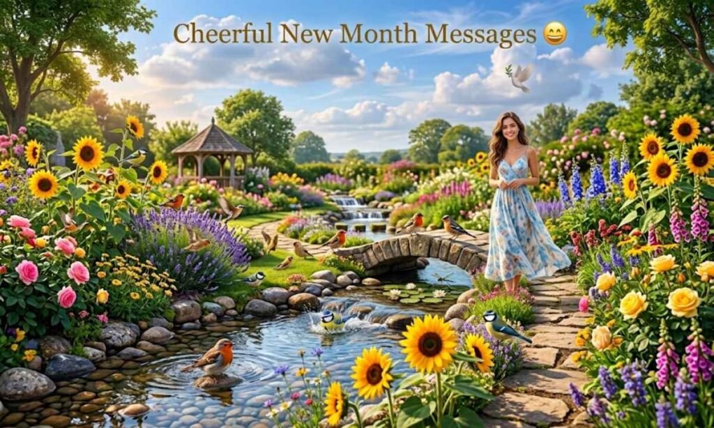 Cheerful New Month Messages