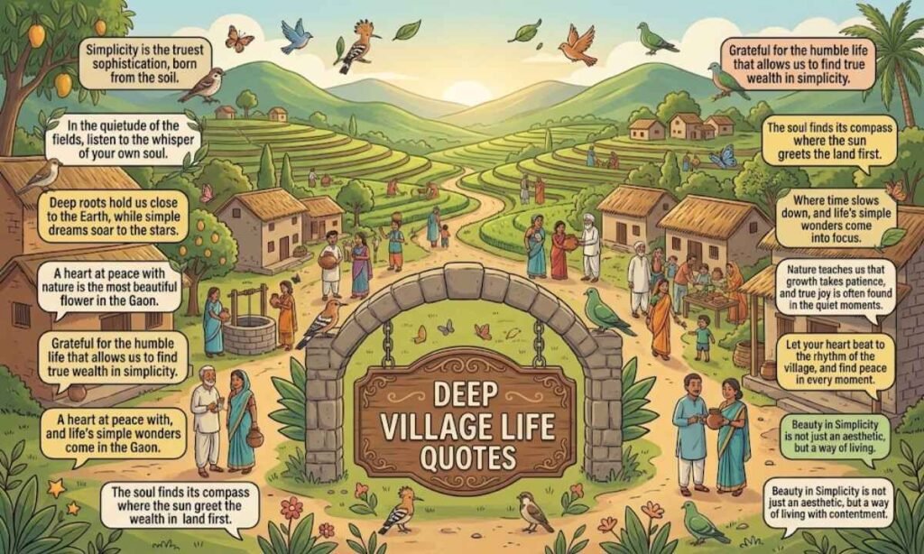 Deep Village Life Quotes