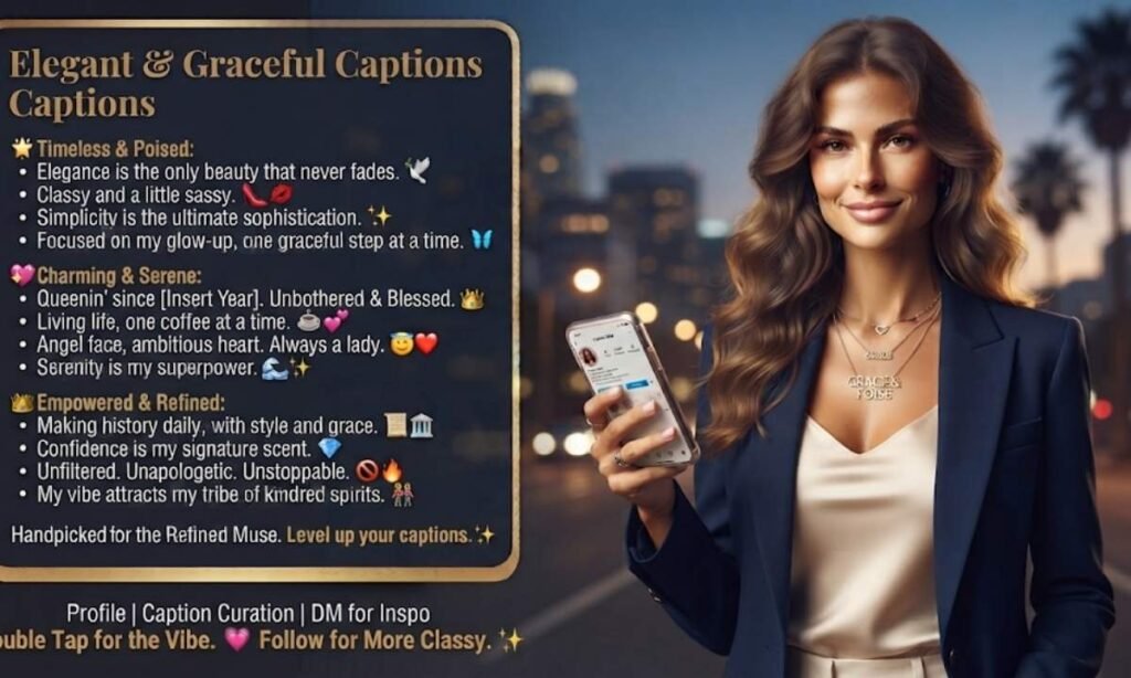 Elegant & Graceful Captions