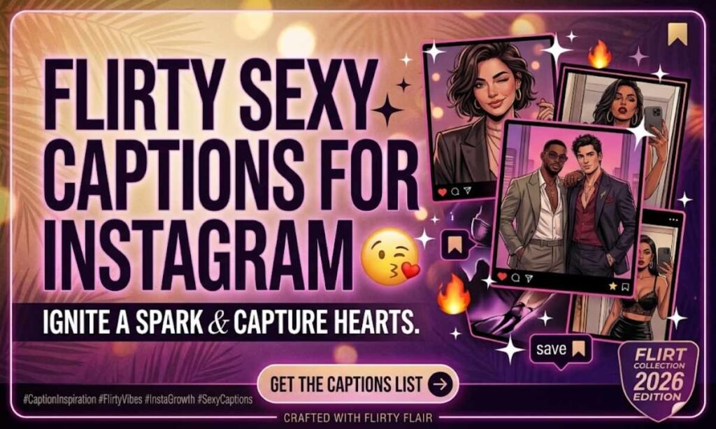 Flirty Sexy Captions for Instagram