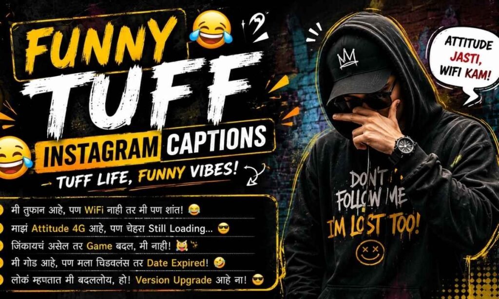 Funny Tuff Instagram Captions