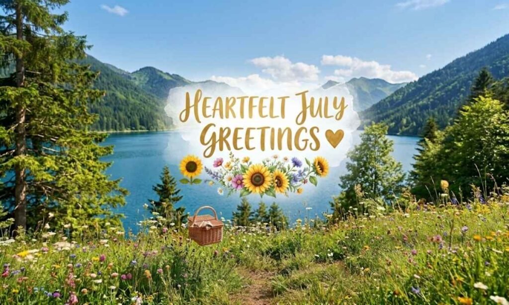 Heartfelt July Greetings