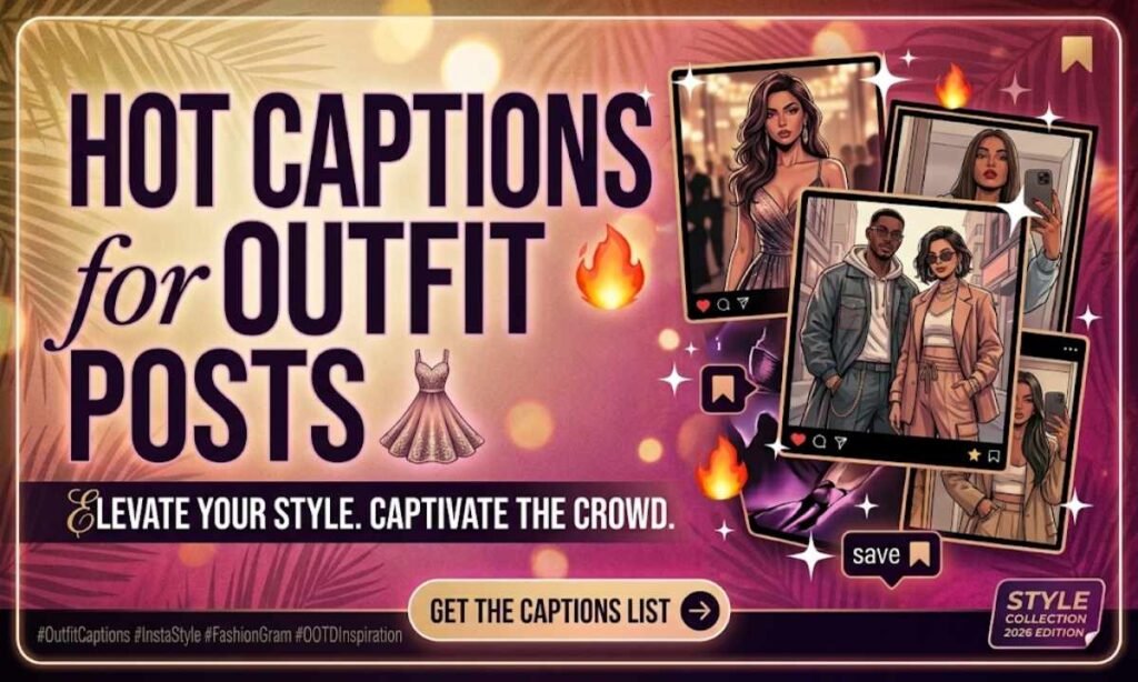 Hot Captions for Outfit Posts