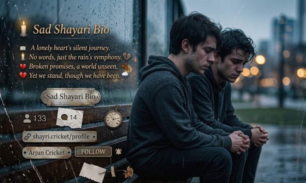 Sad Alone Shayari Bio For Instagram