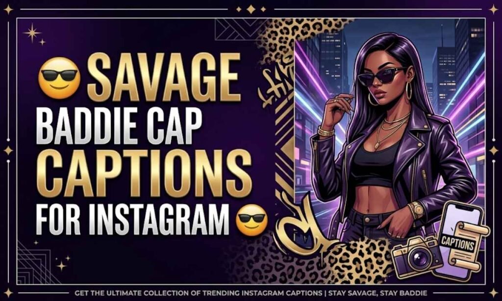 Savage Baddie Captions for Instagram