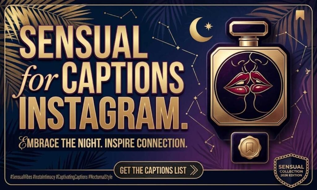 Sensual Captions for Instagram