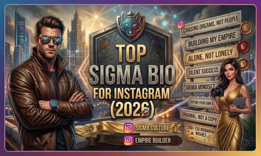 Trending Sigma Bio For Instagram 2026