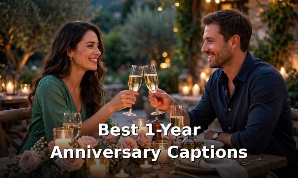 Best 1-Year Anniversary Captions for Instagram
