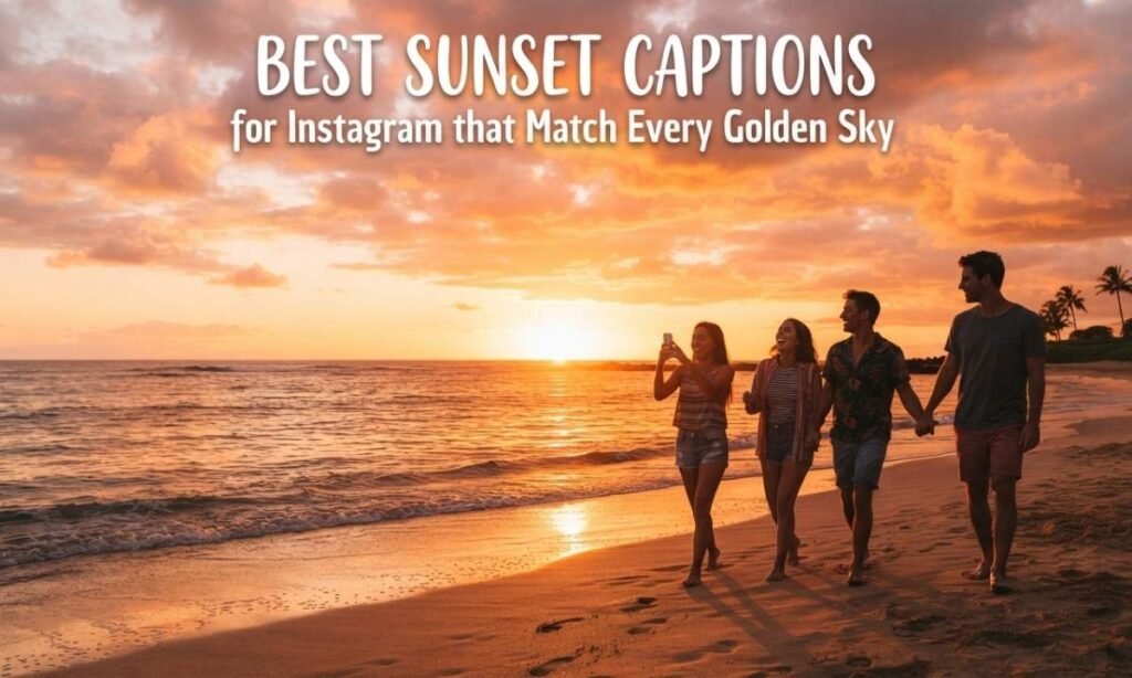Best Sunset Captions for Instagram That Match Every Golden Sky