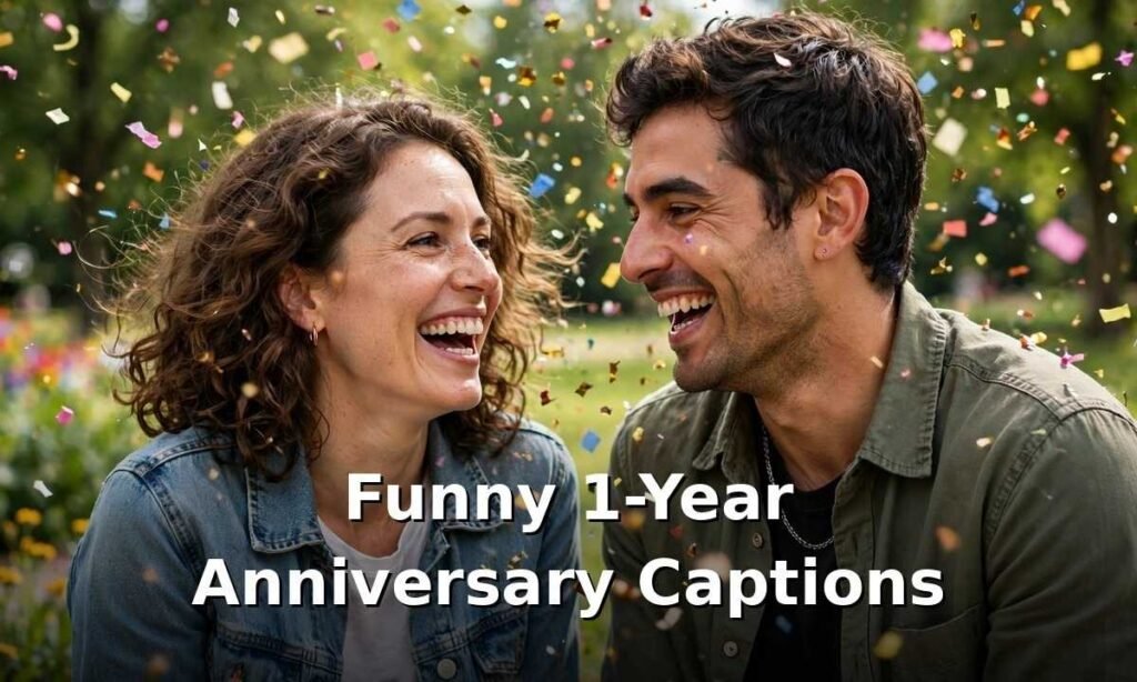 Funny 1-Year Anniversary Captions