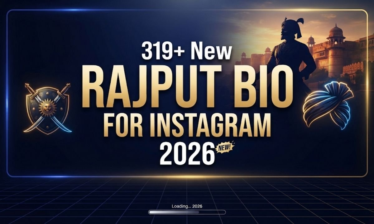 New Rajput Bio For Instagram 2026