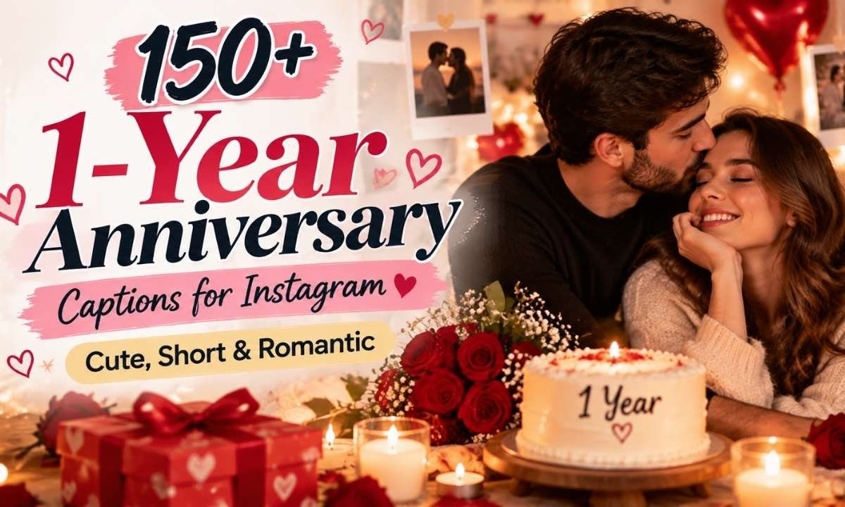 1-Year Anniversary Captions for Instagram